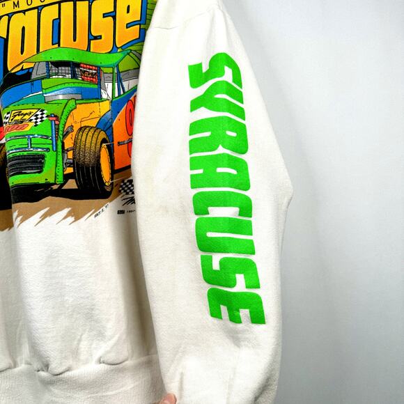 Vintage 1997 The Moody Mile Syracruse Crewneck Sweatshirt Size XL - Picture 5 of 10